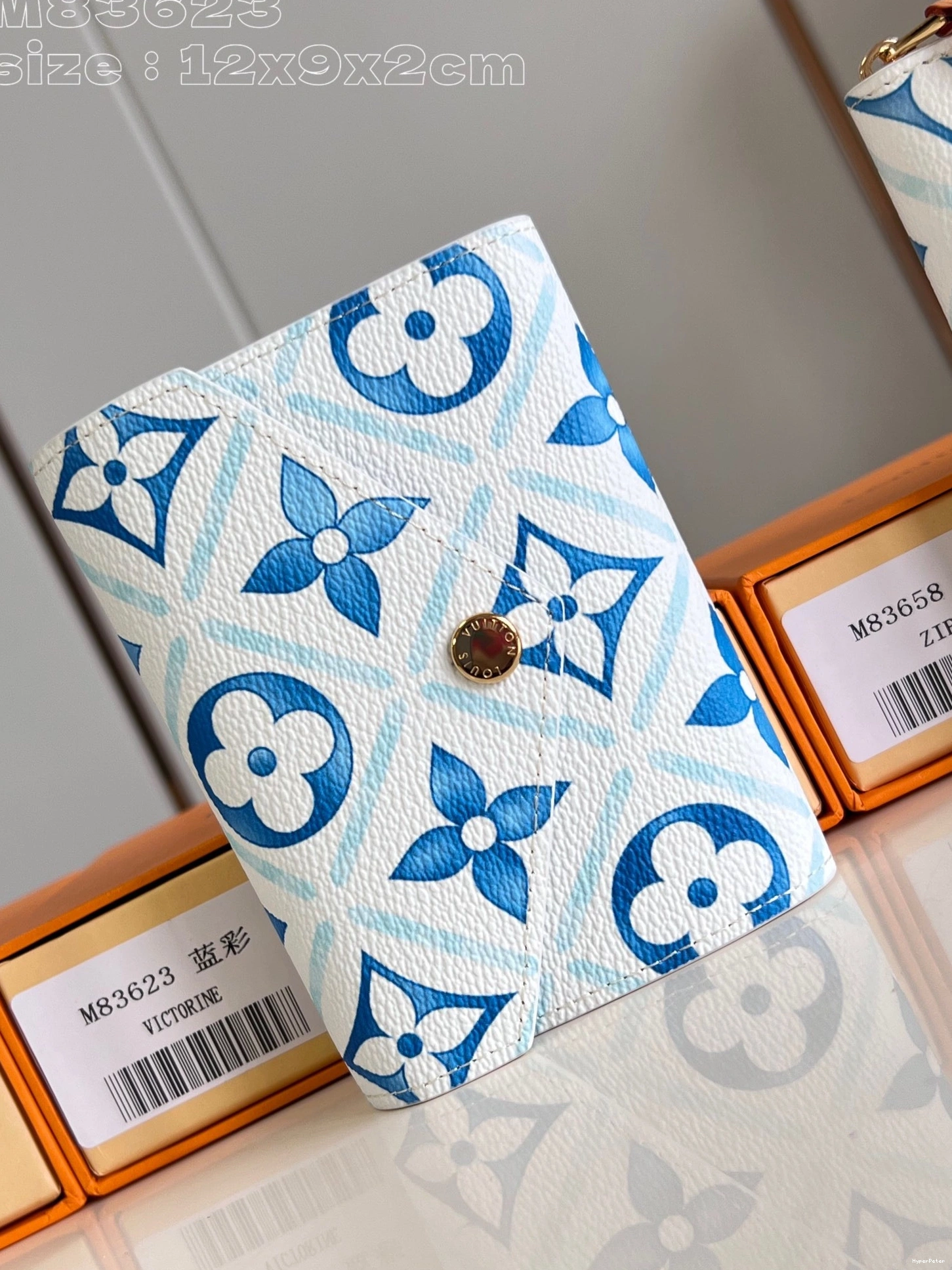 LOUIS VICTORINE WALLET-12*9.5*2.5 VUITTON cm 0710